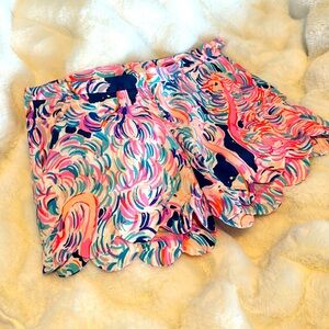 Lilly Pulitzer Magnolia Short Pelican Pink Head in the Sand